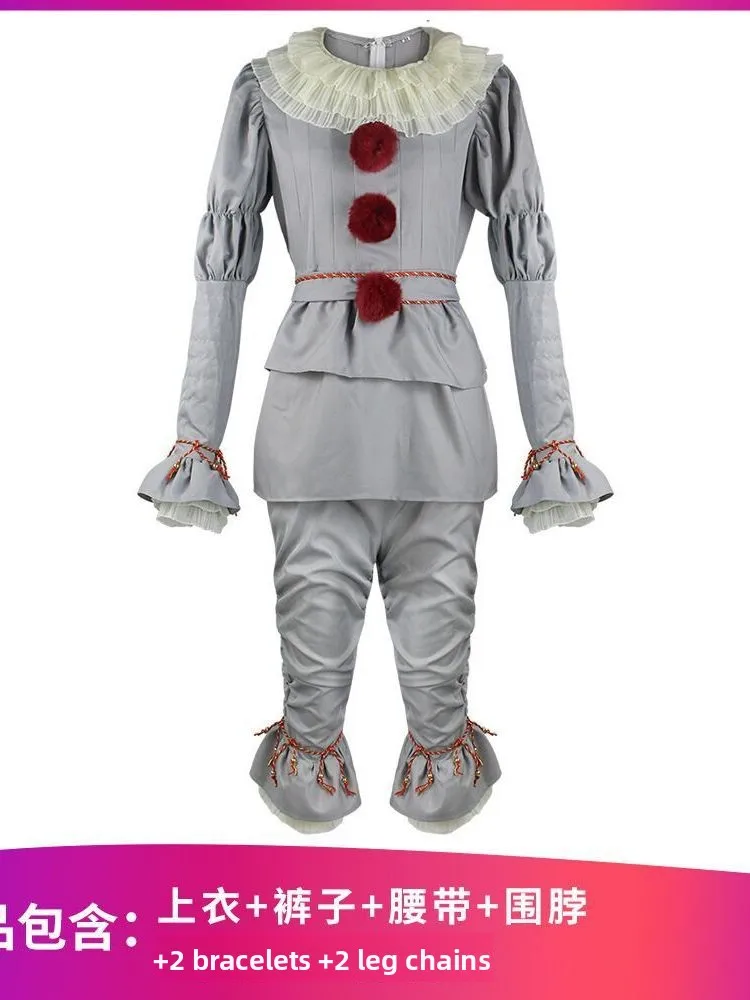 Halloween Joker Silver Cosplay Costume Unisex Cotton Traditional Chinese Stage Costume for Men And Women
Halloween Joker Silver Cosplay Costume Unisex Cotton Traditional Chinese Stage Costume for Men And Women