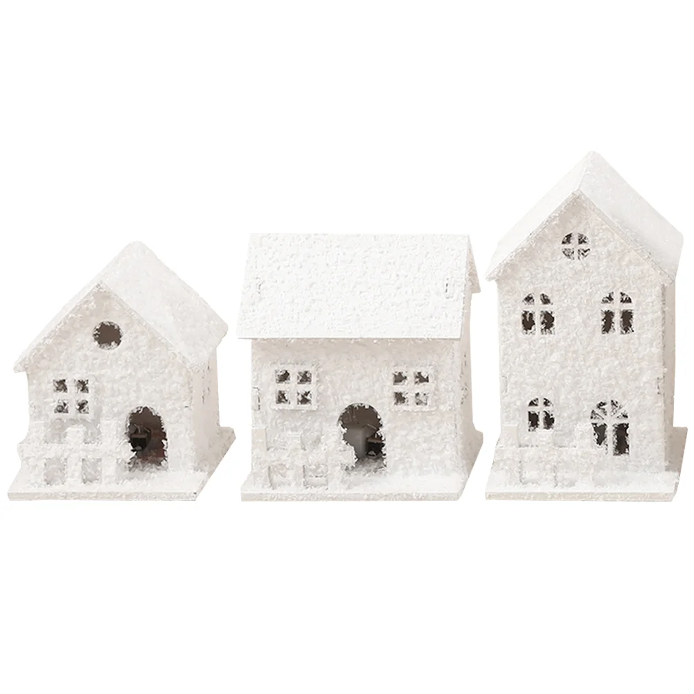 3 Pcs Christmas House Decoration Lights Decorations Glow Ornament Wood Craft Wooden Outdoor
3 Pcs Christmas House Decoration Lights Decorations Glow Ornament Wood Craft Wooden Outdoor