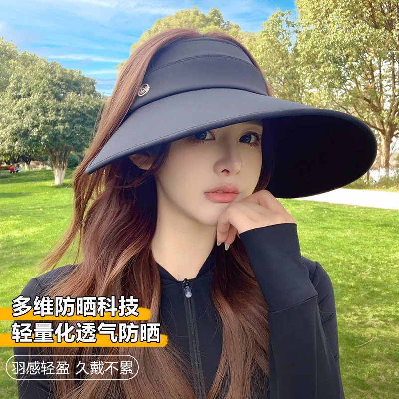 New Wrap-around Enlarged Brim Sun Protection Hat Women's Empty Top Foldable UV Protection Sun Hat
New Wrap-around Enlarged Brim Sun Protection Hat Women's Empty Top Foldable UV Protection Sun Hat