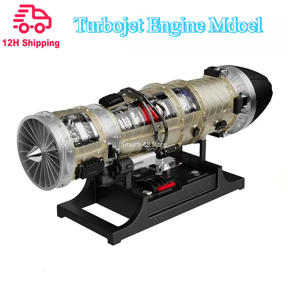 TECHING Full Metal Turbojet Engine Mdoel 600+PCS Metal Fighter Turbofan Engine Model Kit DIY Assembly Toys Gift for Adult DM135
TECHING Full Metal Turbojet Engine Mdoel 600+PCS Metal Fighter Turbofan Engine Model Kit DIY Assembly Toys Gift for Adult DM135