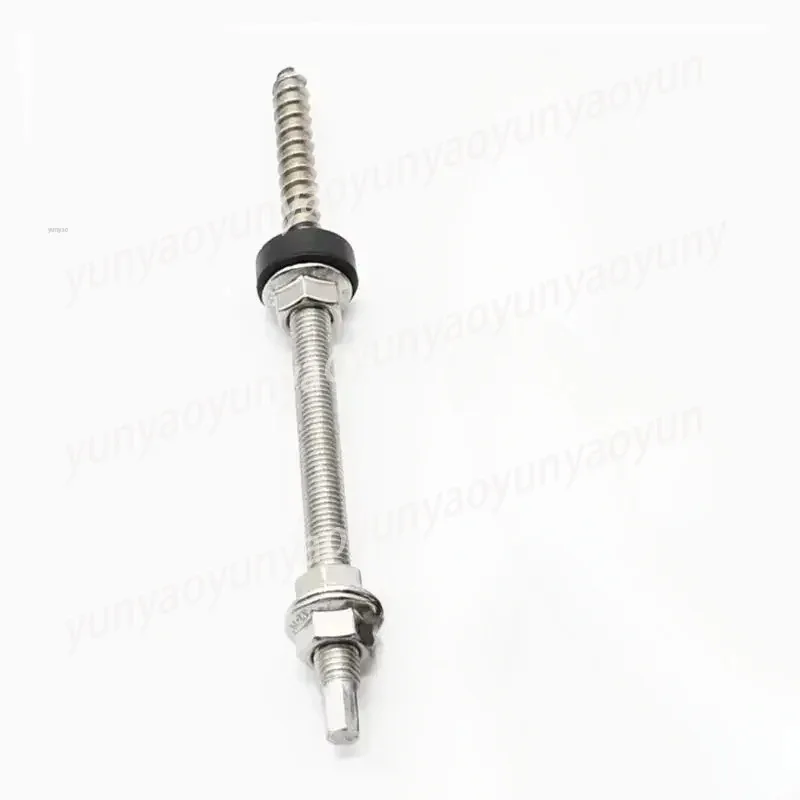 4Pcs Solar Panel Photovoltaic Accessories Hanger Bolts with and Locking Nut + Adapter for Solar Photovoltaic 20cm/25cm
4Pcs Solar Panel Photovoltaic Accessories Hanger Bolts with and Locking Nut + Adapter for Solar Photovoltaic 20cm/25cm