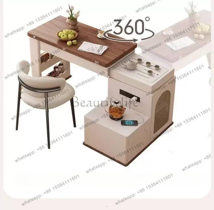 PG-3-in-1 retractable folding rotating mobile tea table with kettle household small tea table
PG-3-in-1 retractable folding rotating mobile tea table with kettle household small tea table