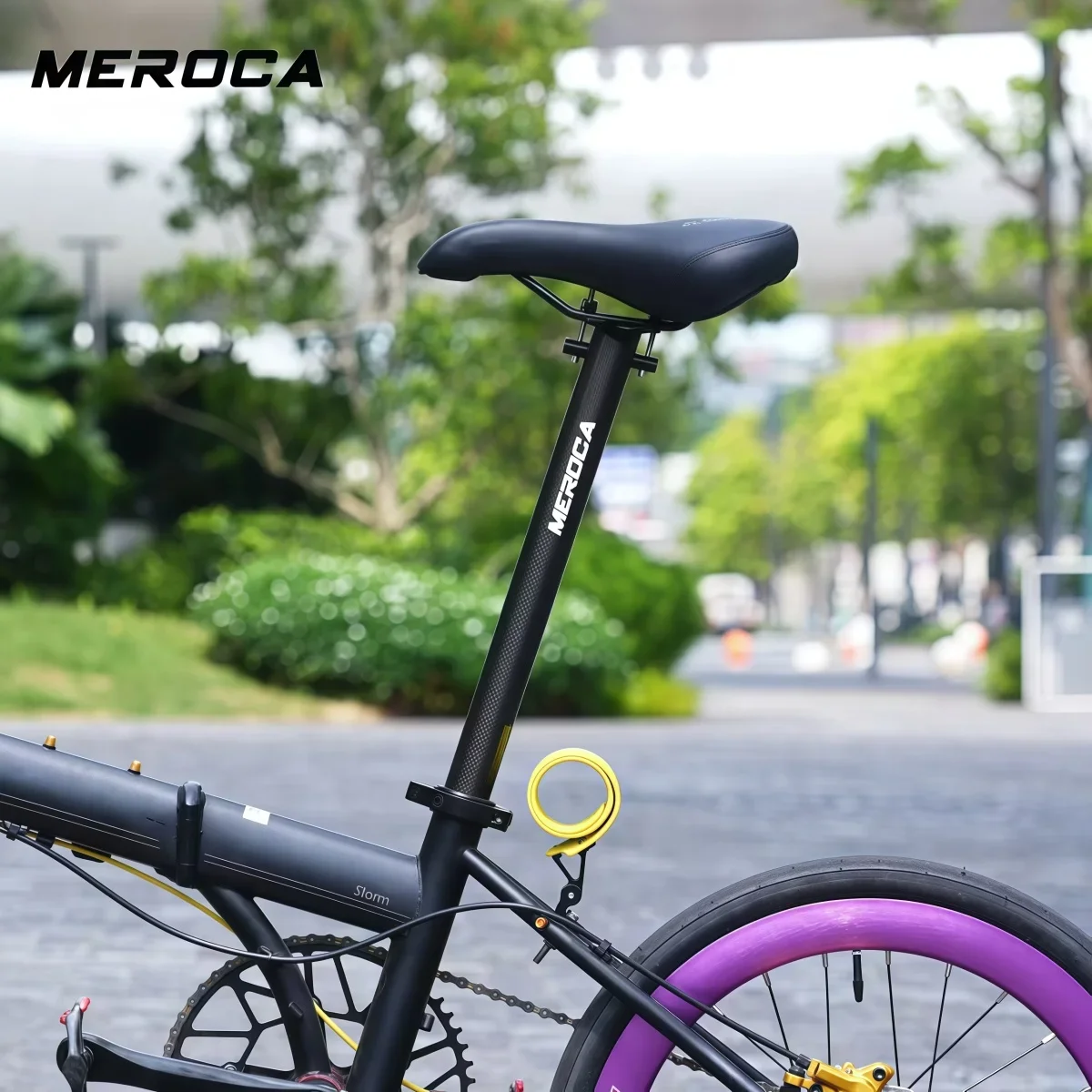 MEROCA Carbon Fiber Bicycle Seatpost 31.8/33.9mm x 580mm For Brompton Folding Bike Adjustable Angle 90kg Load Capacity Cycling
MEROCA Carbon Fiber Bicycle Seatpost 31.8/33.9mm x 580mm For Brompton Folding Bike Adjustable Angle 90kg Load Capacity Cycling