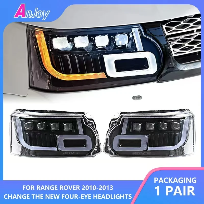 Car Lights For Range Rover Sport L320 2010-2013 Front Light LED DRL Turn Signal LED Projector Lens Headlights Assembly
Car Lights For Range Rover Sport L320 2010-2013 Front Light LED DRL Turn Signal LED Projector Lens Headlights Assembly