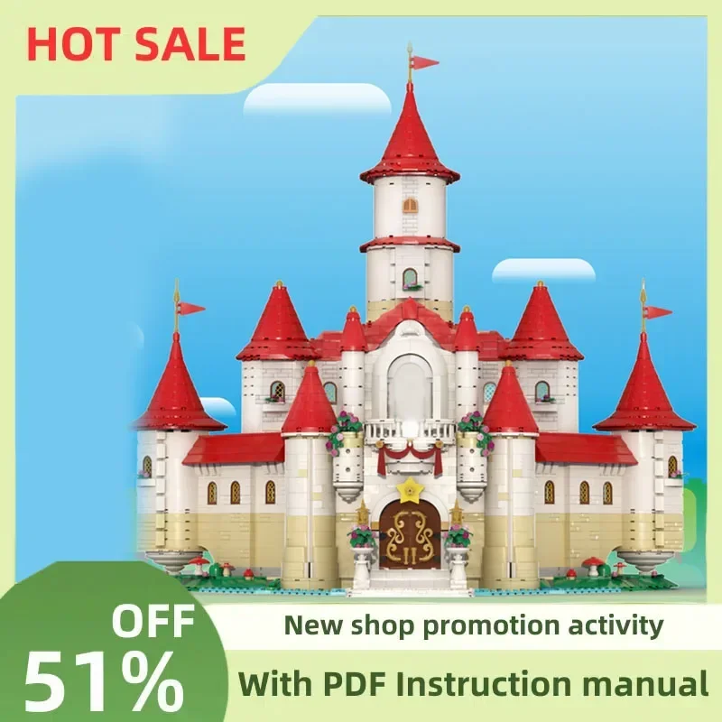 New Famous Marioed Game Series Mushroom Castle Moc Street View Model Custom Puzzle Diy Creative Ideas Kid Toys Birthday Gift
New Famous Marioed Game Series Mushroom Castle Moc Street View Model Custom Puzzle Diy Creative Ideas Kid Toys Birthday Gift