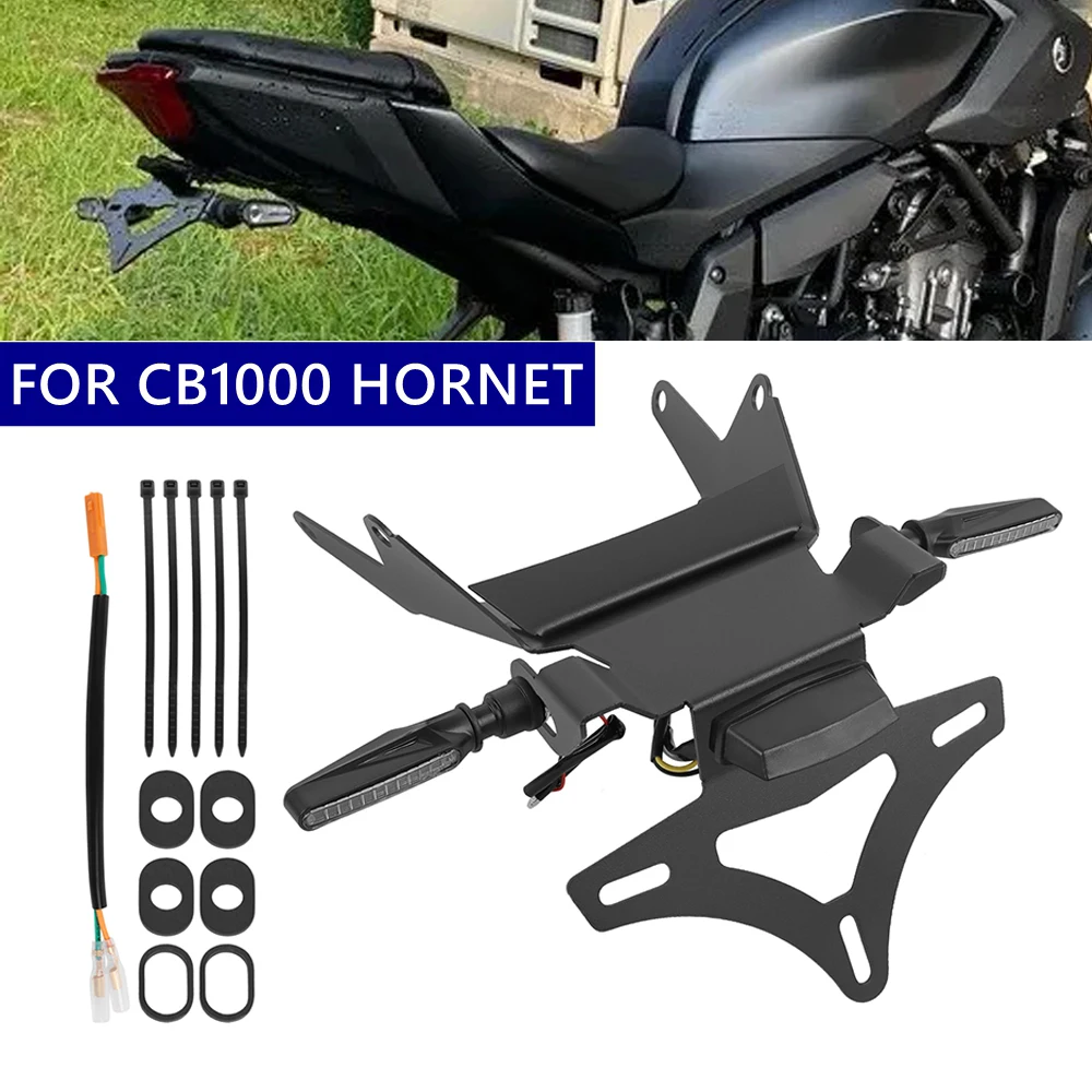 Задний держатель номерного знака мотоцикла для Honda CB1000 CB 1000 Hornet SP 2025, кронштейн, рама, аккуратное крыло, элиминатор со светодиодом
Задний держатель номерного знака мотоцикла для Honda CB1000 CB 1000 Hornet SP 2025, кронштейн, рама, аккуратное крыло, элиминатор со светодиодом