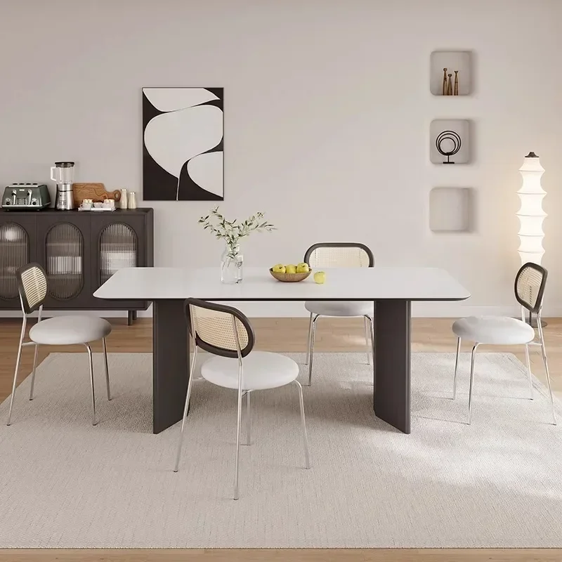 Simple Modern Kitchen Table White Solid Wood Slate Design Dining Tables Nordic Balcony Mesas De Jantar Small Furniture HD50CZ
Simple Modern Kitchen Table White Solid Wood Slate Design Dining Tables Nordic Balcony Mesas De Jantar Small Furniture HD50CZ