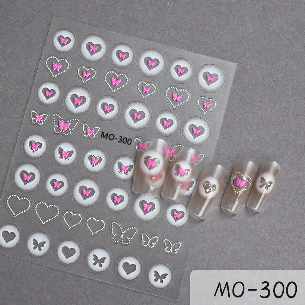 New DIY Hollow Heart Nail Art Charms Stickers 5D Kawaii Love Nail Decorations Decals Self Adhesive Manicure Slider Accessories
New DIY Hollow Heart Nail Art Charms Stickers 5D Kawaii Love Nail Decorations Decals Self Adhesive Manicure Slider Accessories