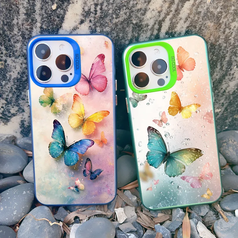 Fashion Colorful Butterfly Phone Case For iPhone 14 15 16 Pro Max Cases iPhone 13 Mini 12 11 Pro Max Shockproof Laser Back Cover
Fashion Colorful Butterfly Phone Case For iPhone 14 15 16 Pro Max Cases iPhone 13 Mini 12 11 Pro Max Shockproof Laser Back Cover
