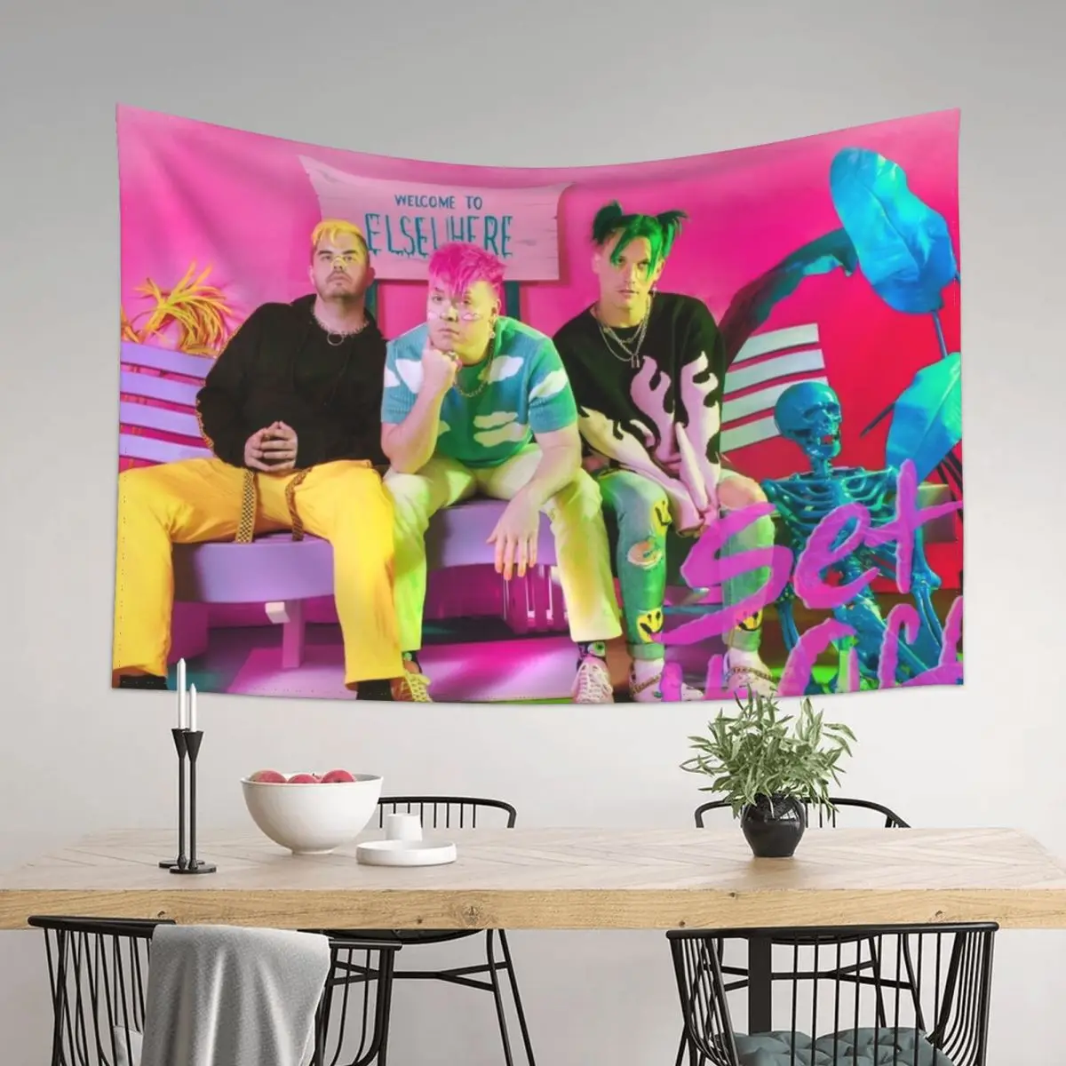 Set it off Elsewhere group concept photo Tapestry Decoration For Home Bedroom Deco Things To Decorate The Room Tapestry
Set it off Elsewhere group concept photo Tapestry Decoration For Home Bedroom Deco Things To Decorate The Room Tapestry