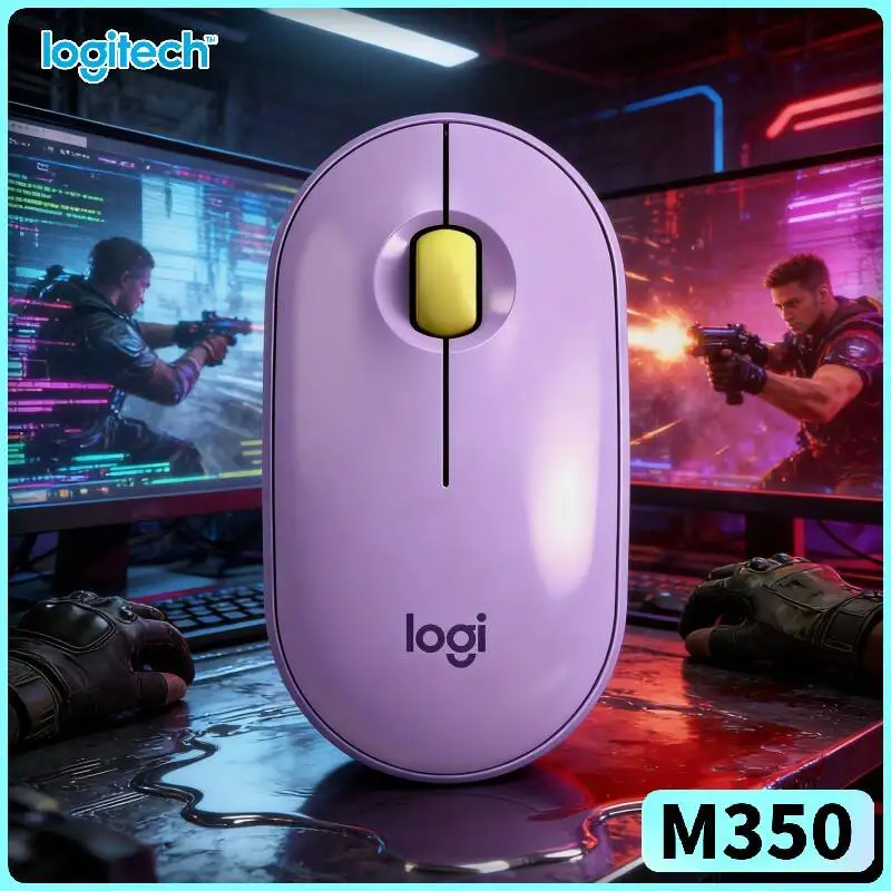 Logitech M350 Ergonomic Quiet Mouse - Comfort Grip, Bluetooth & USB, 18-Month Battery, 77g Light, Home Work Use
Logitech M350 Ergonomic Quiet Mouse - Comfort Grip, Bluetooth & USB, 18-Month Battery, 77g Light, Home Work Use