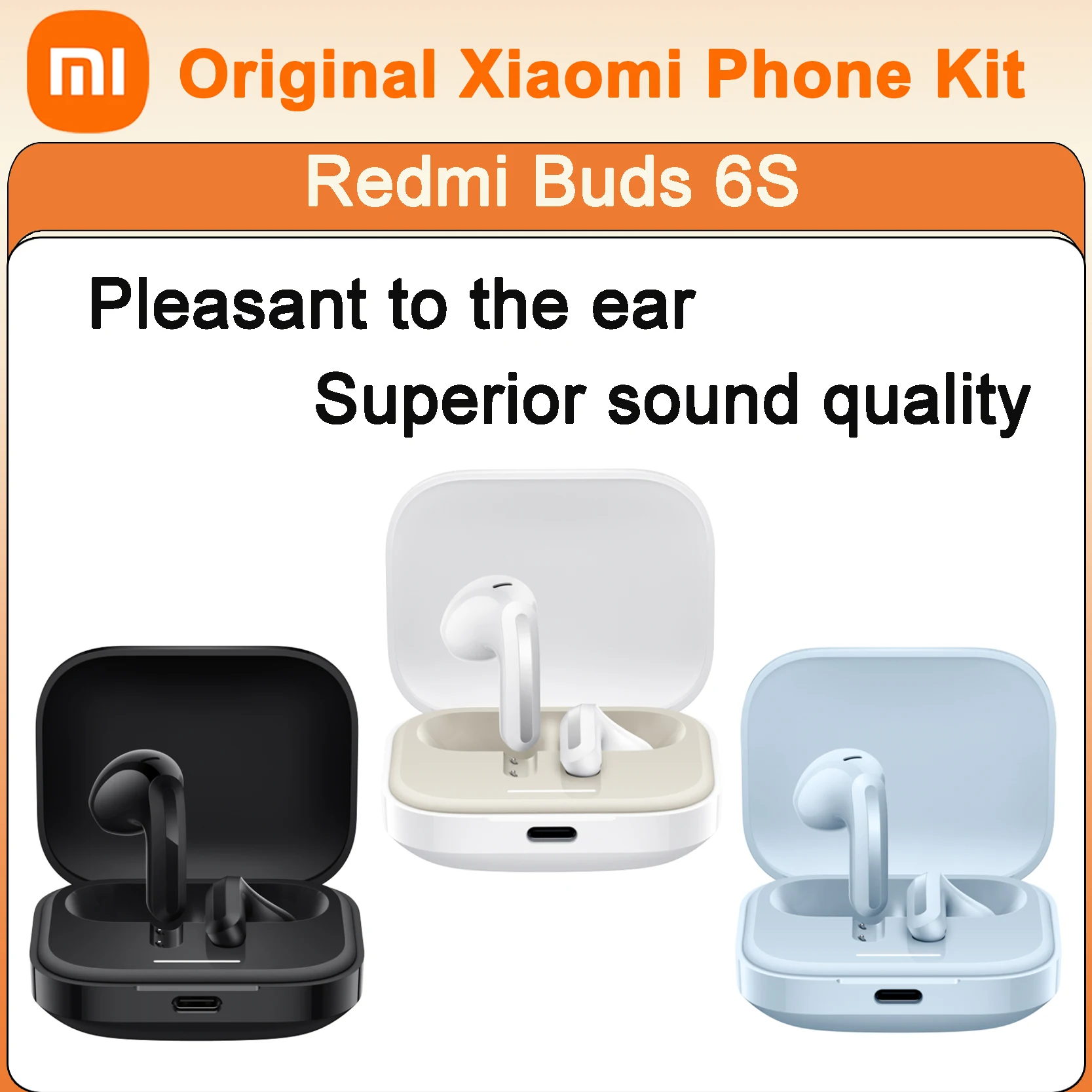 Original Sound Redmi Buds 6S Brings You Unmatched Audio Delight with Exceptional Sound Quality and Comfort
Original Sound Redmi Buds 6S Brings You Unmatched Audio Delight with Exceptional Sound Quality and Comfort