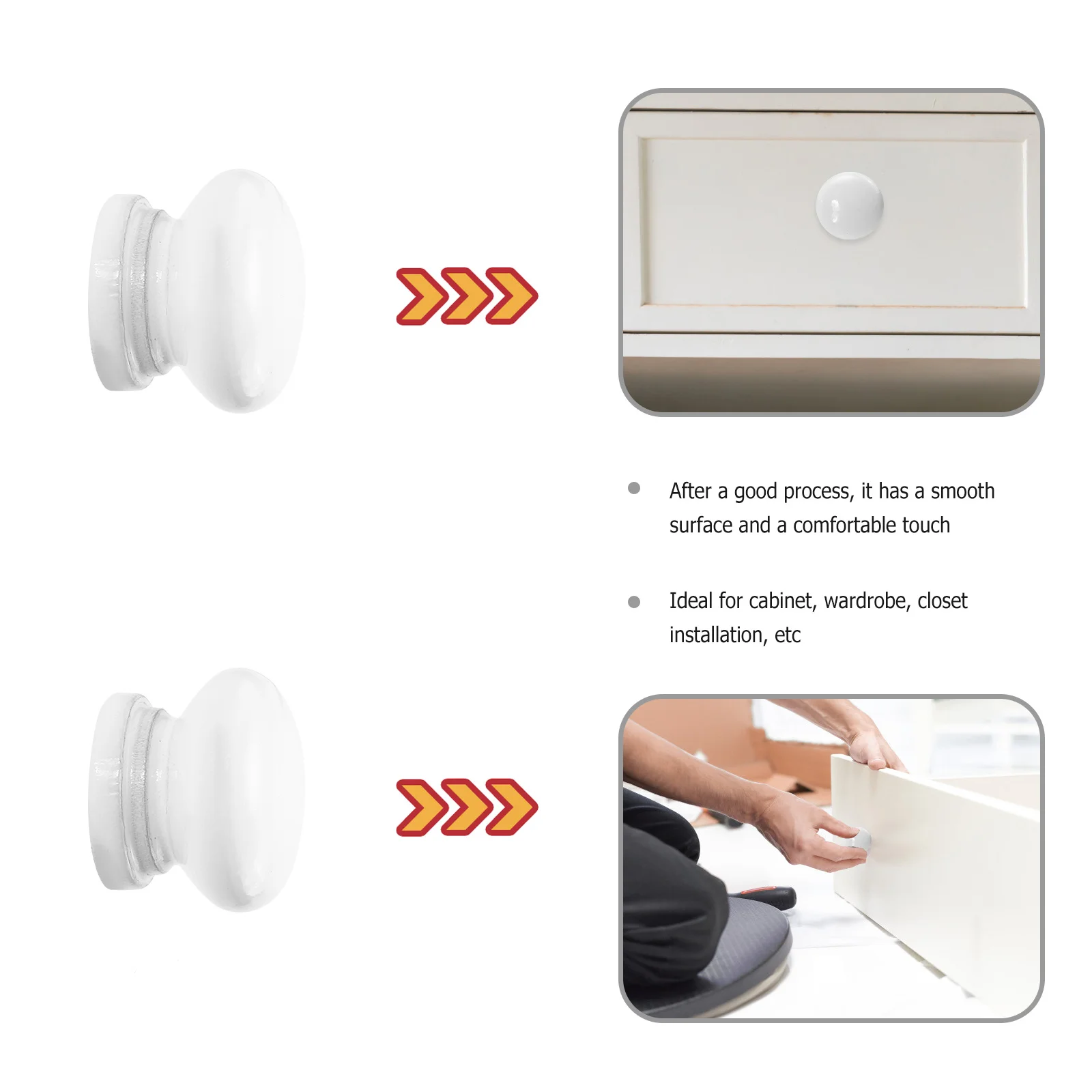 20Pcs Solid Wood Drawer Knobs Smooth Polished Household Furniture Pulls for Cabinets Doors Dressers Cupboards Drawer Knob
20Pcs Solid Wood Drawer Knobs Smooth Polished Household Furniture Pulls for Cabinets Doors Dressers Cupboards Drawer Knob