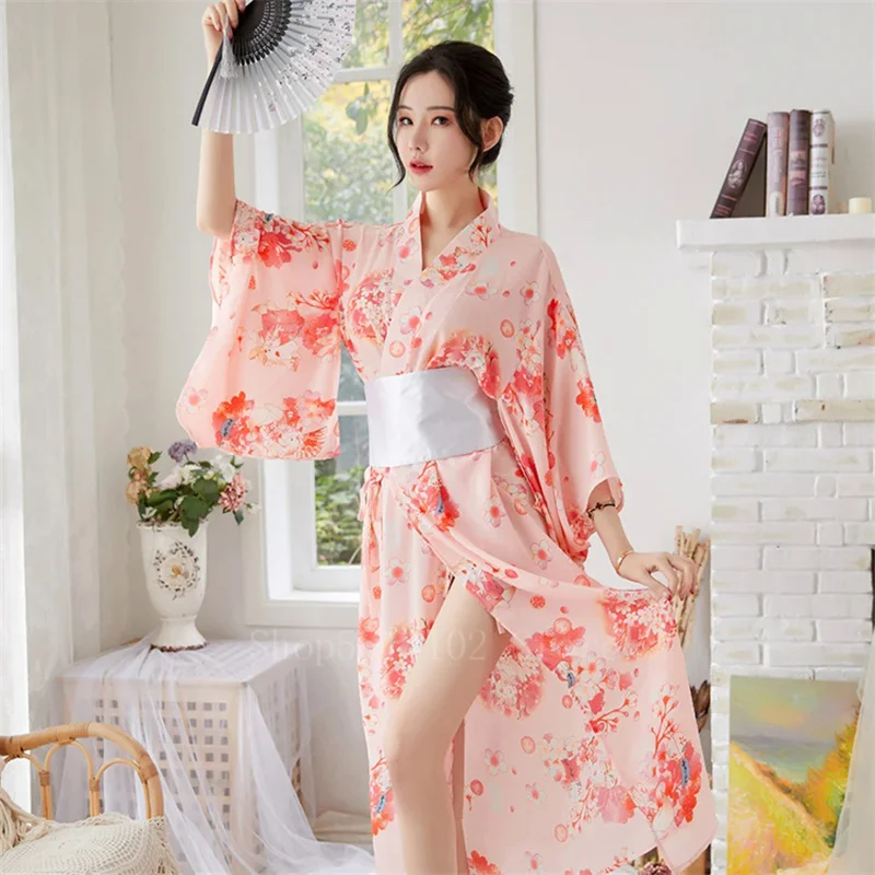 Японская Sakura Girl платья кимоно для женщин Kawaii Yukata сексуальная Длинная одежда с цветочным принтом женская шифоновая пижама в японском стиле Вечерние
Японская Sakura Girl платья кимоно для женщин Kawaii Yukata сексуальная Длинная одежда с цветочным принтом женская шифоновая пижама в японском стиле Вечерние