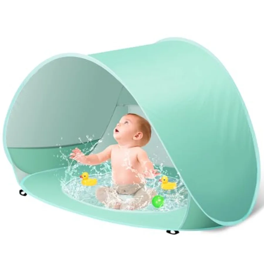 Baby Beach Tent with Pool Pop Up Sun Shelter UPF 50+ UV Protection for Infant Toddlers Portable Shade Tent with Carry Bag for B
Baby Beach Tent with Pool Pop Up Sun Shelter UPF 50+ UV Protection for Infant Toddlers Portable Shade Tent with Carry Bag for B