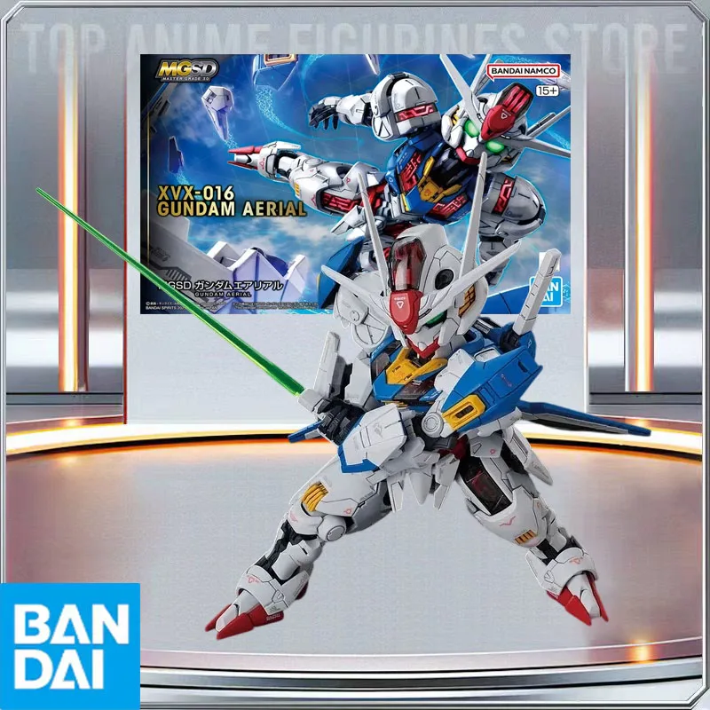 BANDAI Genuine Gundam Model Robot MGSD XVX-016 GUNDAM AERIAL Action Anime Figures Collectible Assembly Model Toy Holiday Gift
BANDAI Genuine Gundam Model Robot MGSD XVX-016 GUNDAM AERIAL Action Anime Figures Collectible Assembly Model Toy Holiday Gift