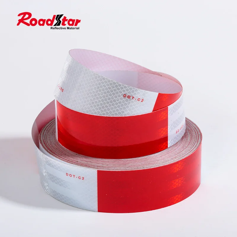 Roadstar DOT-C2 Reflective Safety Tape Conspicuity Tape Red/White for Vehicles Trailers Boats Signs RS-1400N3
Roadstar DOT-C2 Reflective Safety Tape Conspicuity Tape Red/White for Vehicles Trailers Boats Signs RS-1400N3