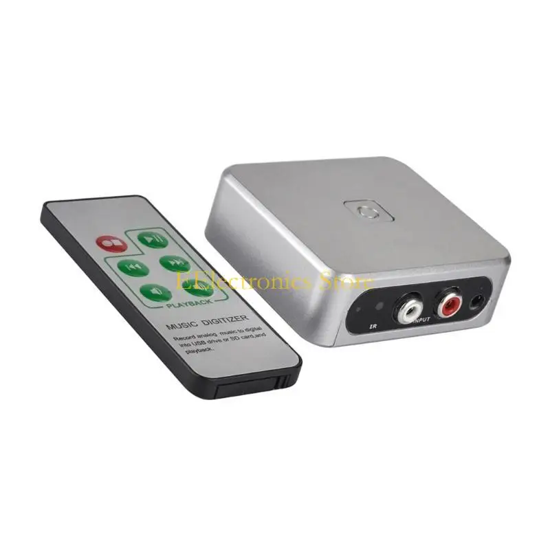 B03C Music Digitizer Sound Recorder Box Convert Old Analog Music to MP3 Support USB Drive Memory Card With Remote
B03C Music Digitizer Sound Recorder Box Convert Old Analog Music to MP3 Support USB Drive Memory Card With Remote