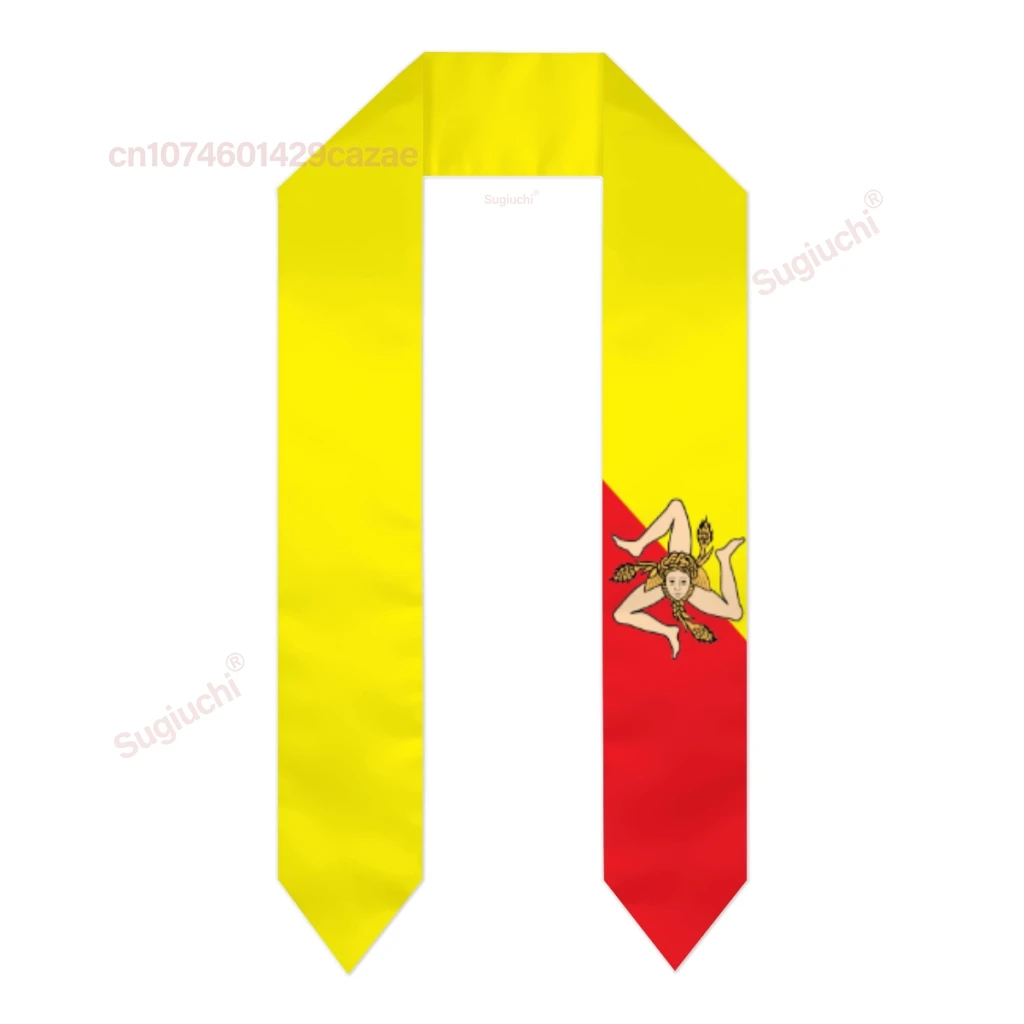 Sicily Island Flag Thick Graduation Sash Stole Scarf Double Sided Honor Stole For Graduation Students Class Of 2025
Sicily Island Flag Thick Graduation Sash Stole Scarf Double Sided Honor Stole For Graduation Students Class Of 2025