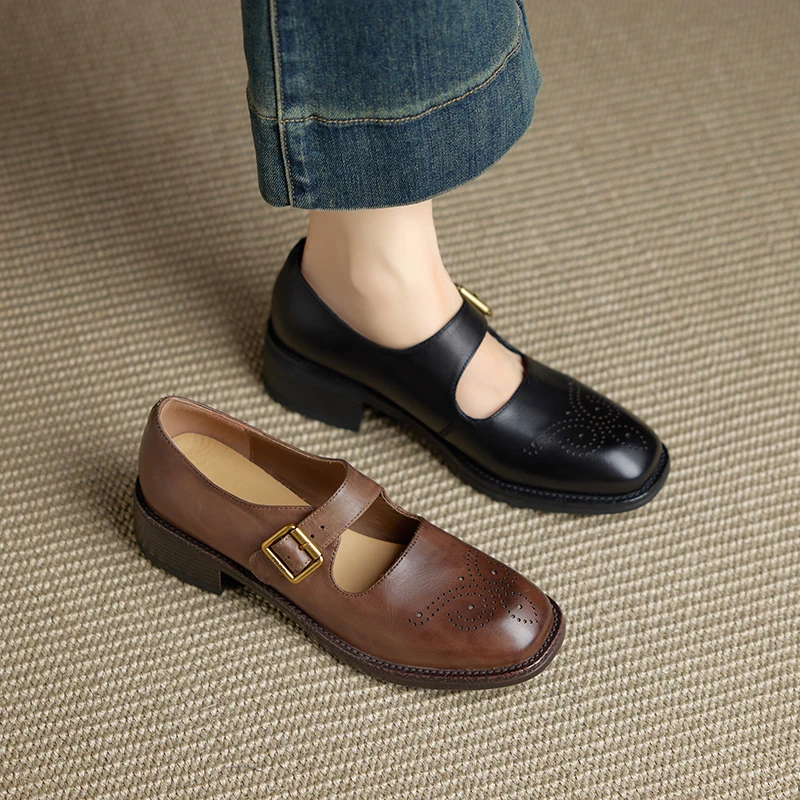 2026 new spring summer women pumps natural leather plus size 22-25cm cowhide+pigskin hollow-out buckle loafers women shoes
2026 new spring summer women pumps natural leather plus size 22-25cm cowhide+pigskin hollow-out buckle loafers women shoes