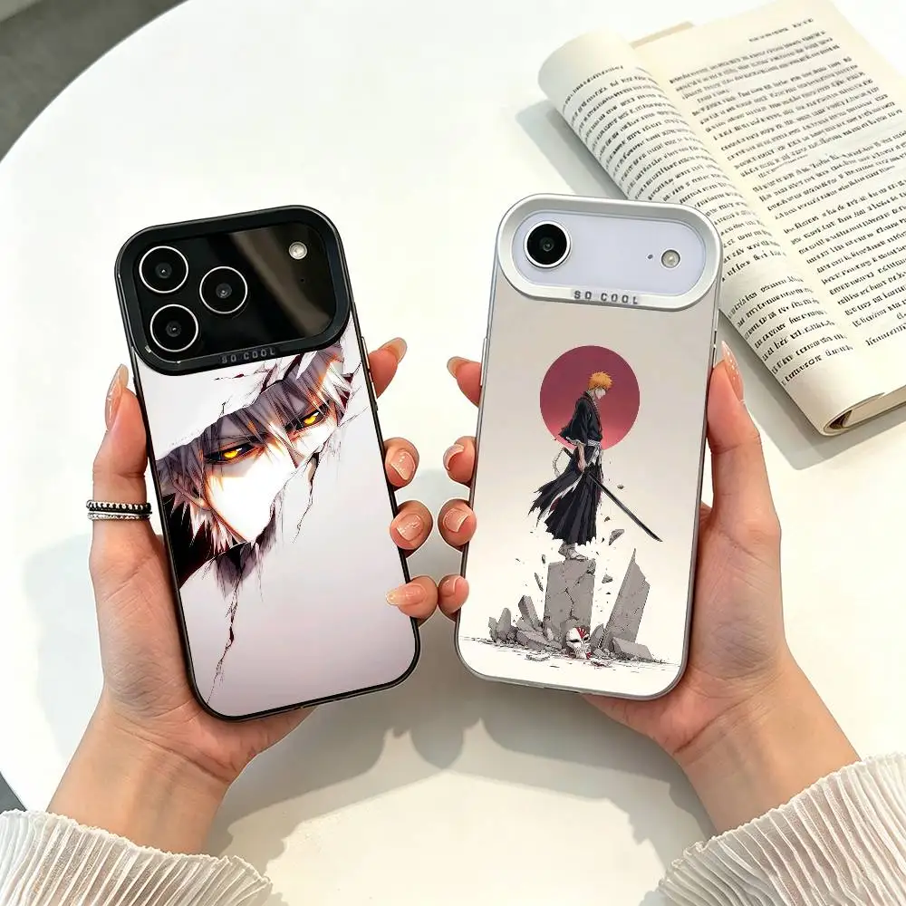 B-BLEACH-Ichigo Kurosaki Phone Case For iPhone 17,16,15,14,13,12,11 Plus Pro Max Colored Silver Funda Bumbe
B-BLEACH-Ichigo Kurosaki Phone Case For iPhone 17,16,15,14,13,12,11 Plus Pro Max Colored Silver Funda Bumbe