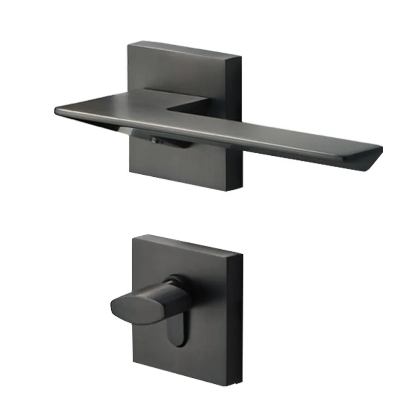Nordic Door Lock Indoor Bedroom Silent Magnetic Suction Split Lock Black Steel Wire Drawing Door Lock American Door Lock Simple
Nordic Door Lock Indoor Bedroom Silent Magnetic Suction Split Lock Black Steel Wire Drawing Door Lock American Door Lock Simple