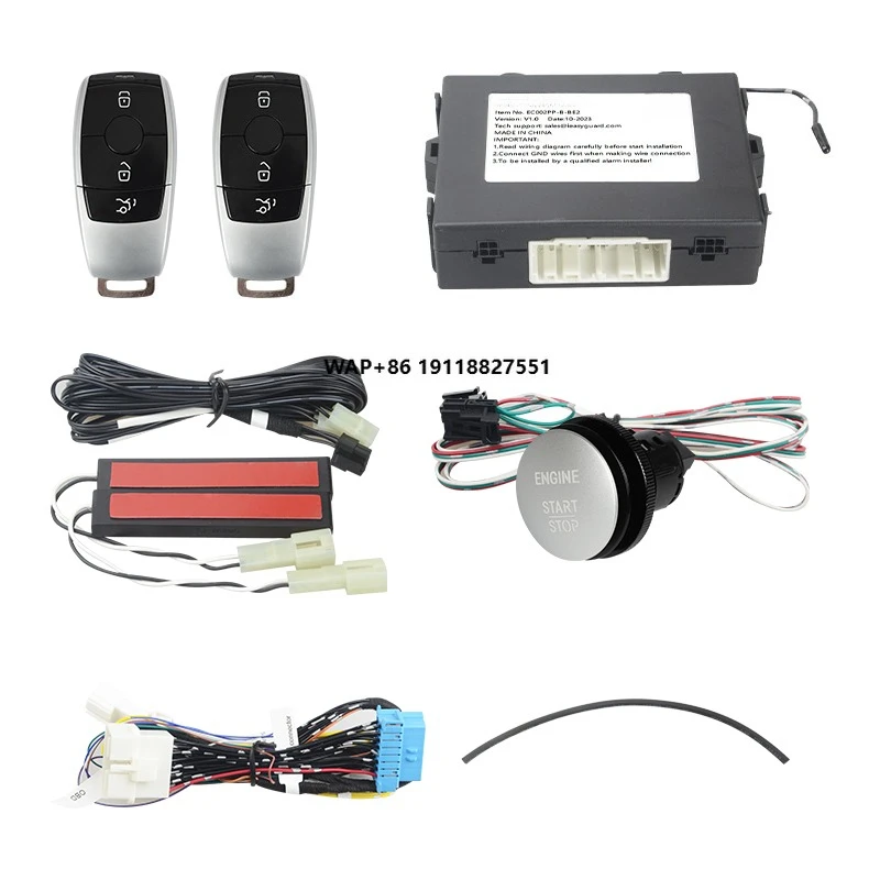 EASYGUARD CAN BUS PKE Car Alarm System Fit for 06-11 Benz ML W164/06-08 GL X164/07-17 R Class W251/06-13 S Class W221
EASYGUARD CAN BUS PKE Car Alarm System Fit for 06-11 Benz ML W164/06-08 GL X164/07-17 R Class W251/06-13 S Class W221
