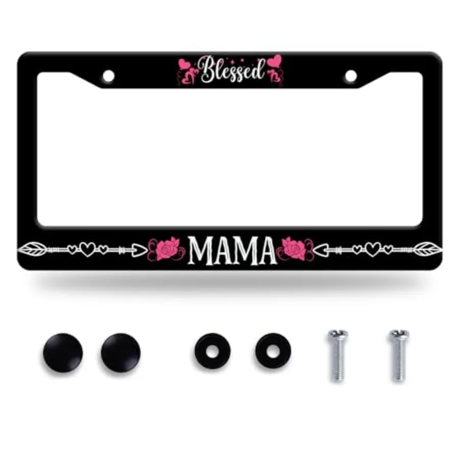 Blessed Mama License Plate Frame Christian License Plate Funny License Plate Holder Stainless Steel Accessories Cars Decor with
Blessed Mama License Plate Frame Christian License Plate Funny License Plate Holder Stainless Steel Accessories Cars Decor with