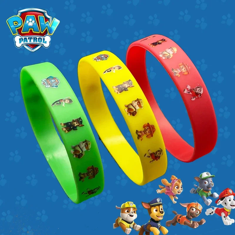 Paw Patrol Luminous Bracelet Children's Toys Silicone Puppy Patrol Bracelet DIY Anime Bracelet Decoration Birthday Party Gifts
Paw Patrol Luminous Bracelet Children's Toys Silicone Puppy Patrol Bracelet DIY Anime Bracelet Decoration Birthday Party Gifts