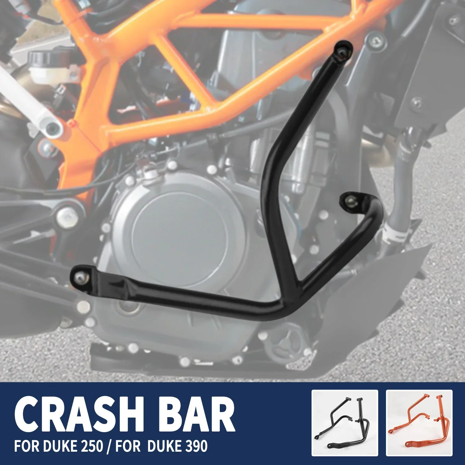 For KTM DUKE 390 250 2015-2023/2024 Motorcycle Anti-collision Bar Engine Guard Bumper Stunt Cage Slider Anti-fall Protector
For KTM DUKE 390 250 2015-2023/2024 Motorcycle Anti-collision Bar Engine Guard Bumper Stunt Cage Slider Anti-fall Protector