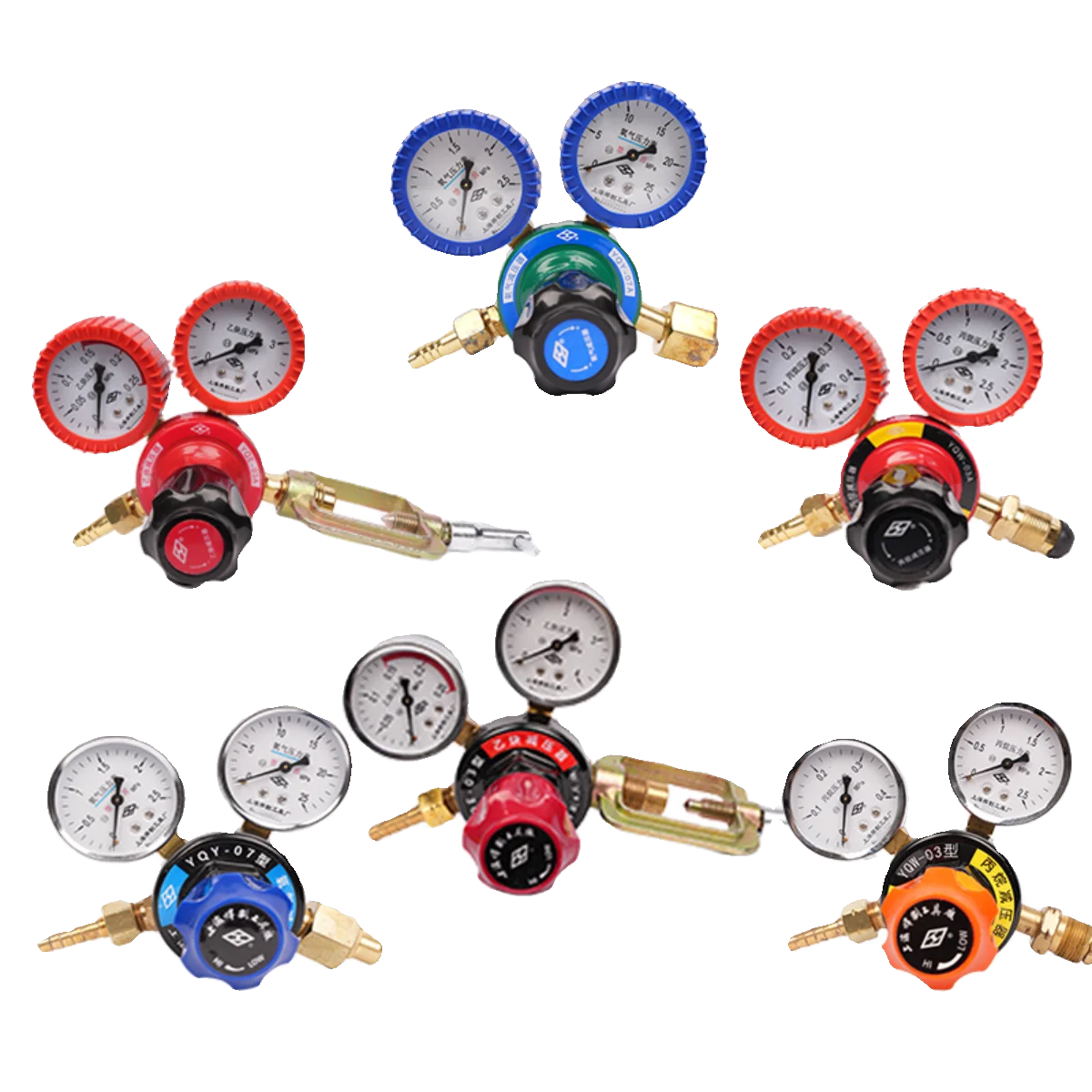 I brand pressure reducing valve YQY-07 oxygen meter propane meter acetylene meter pressure gauge
I brand pressure reducing valve YQY-07 oxygen meter propane meter acetylene meter pressure gauge