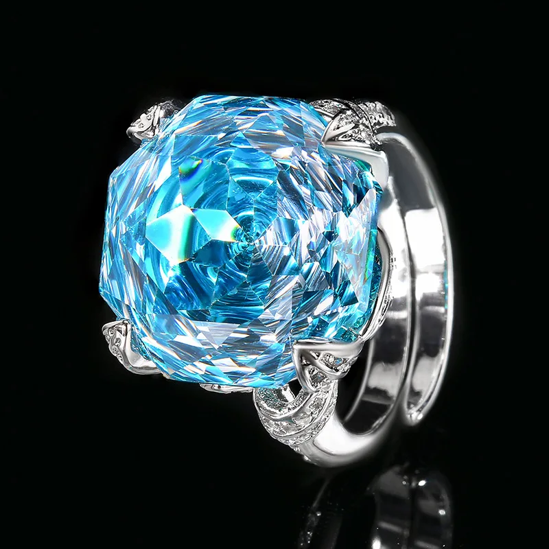 SPARKLING 16MM PINK QUARTZ AQUAMARINE TANZANITE ARTIFICIAL ROSE CUT AQUAMARINE TEMPERAMENT RING LADIES PARTY DELICATE JEWELRY AC
SPARKLING 16MM PINK QUARTZ AQUAMARINE TANZANITE ARTIFICIAL ROSE CUT AQUAMARINE TEMPERAMENT RING LADIES PARTY DELICATE JEWELRY AC