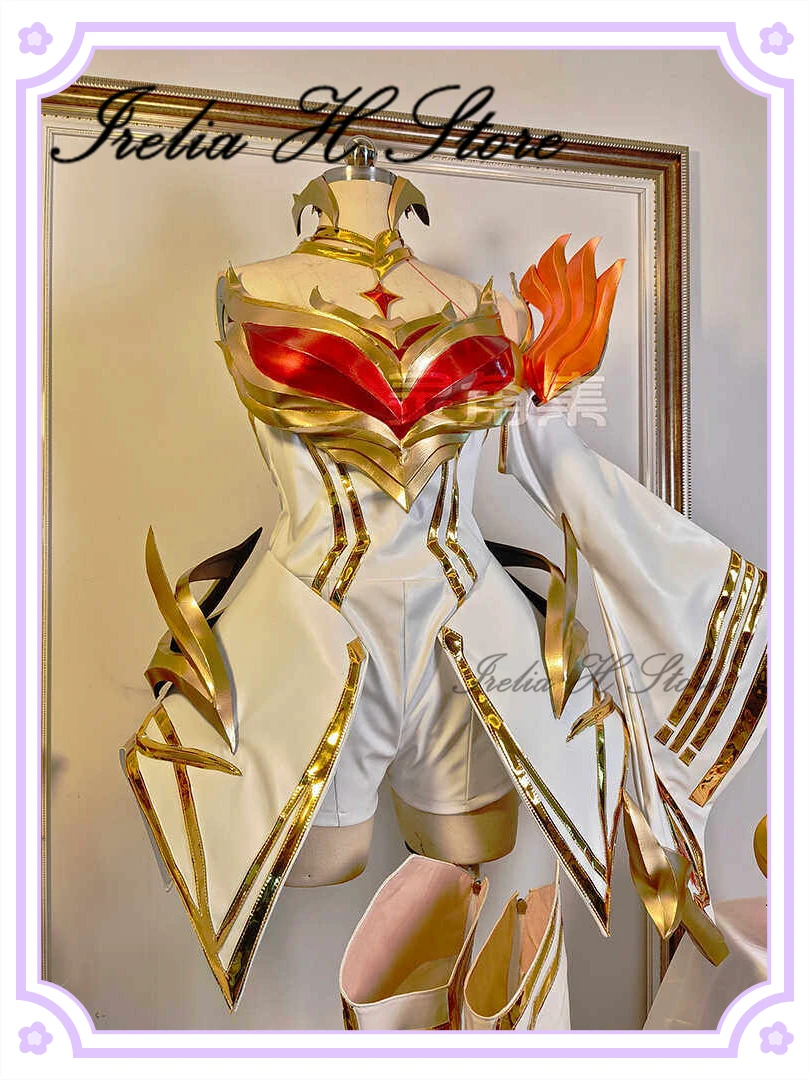 Irelia H Store LOL Immortalized Ahri Cosplay Costume Women White version Halloween Costumes High Quality Full set
Irelia H Store LOL Immortalized Ahri Cosplay Costume Women White version Halloween Costumes High Quality Full set
