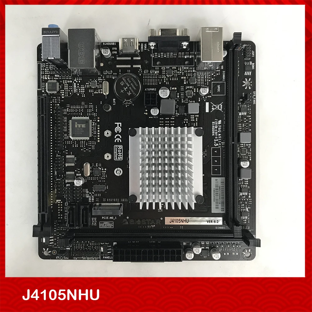 For BIOSTAR J4105NHU 4125 Intel Quad-core Processor Low Power ITX Desktop Motherboard
For BIOSTAR J4105NHU 4125 Intel Quad-core Processor Low Power ITX Desktop Motherboard