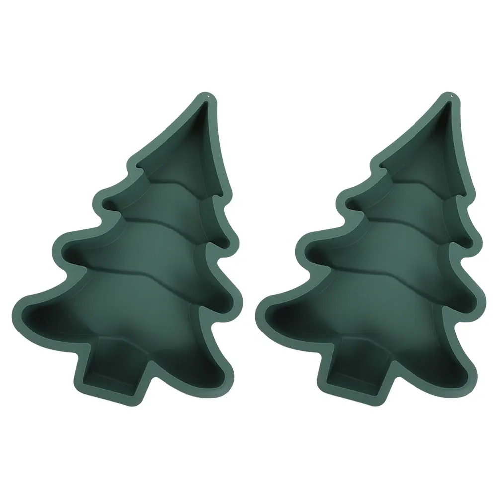 2Pcs Christmas Tree Cake Molds Silicone Baking Tin Kitchen Tools Green Large Cavity Easy Clean Reusable Family Party
2Pcs Christmas Tree Cake Molds Silicone Baking Tin Kitchen Tools Green Large Cavity Easy Clean Reusable Family Party