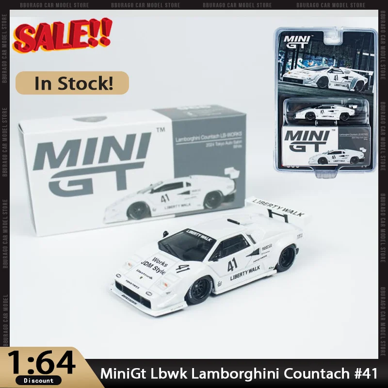 New In Stock Mini Gt 1:64 Lbwk Lamborghini Countach #41 Contash Tokyo Salon Car Model Alloy Lamborghini Ornament Custom Toys
New In Stock Mini Gt 1:64 Lbwk Lamborghini Countach #41 Contash Tokyo Salon Car Model Alloy Lamborghini Ornament Custom Toys