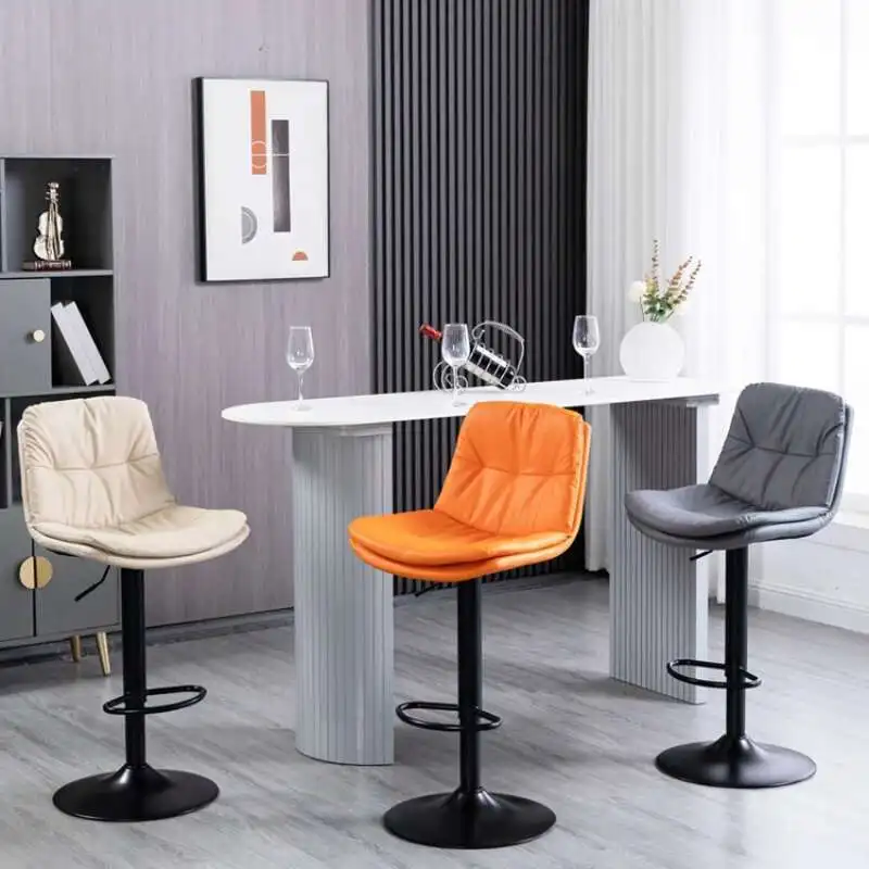 Adjustable High Bar Chairs Luxury Kitchen Modern Vanity Dining Room Bar Chairs Nordic Throne Sandalye Salon Furniture YN50BC
Adjustable High Bar Chairs Luxury Kitchen Modern Vanity Dining Room Bar Chairs Nordic Throne Sandalye Salon Furniture YN50BC