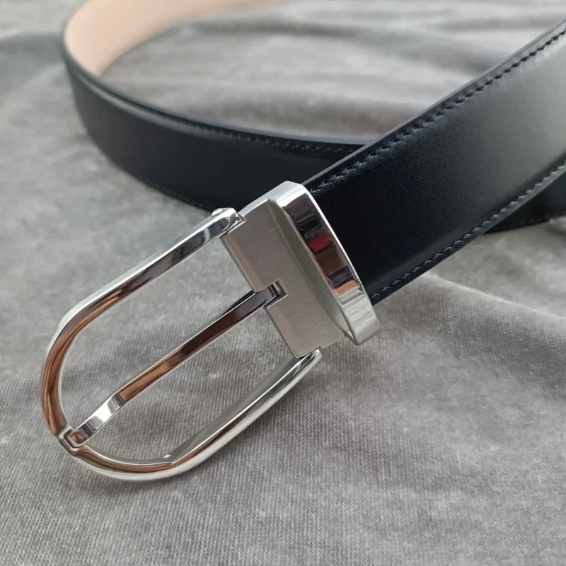Luxury Unisex 3.5cm Custom Cowhide Leather Belt, Stainless Steel Pin Buckle, Trimmable, Elegant & Durable for Men & Women
Luxury Unisex 3.5cm Custom Cowhide Leather Belt, Stainless Steel Pin Buckle, Trimmable, Elegant & Durable for Men & Women