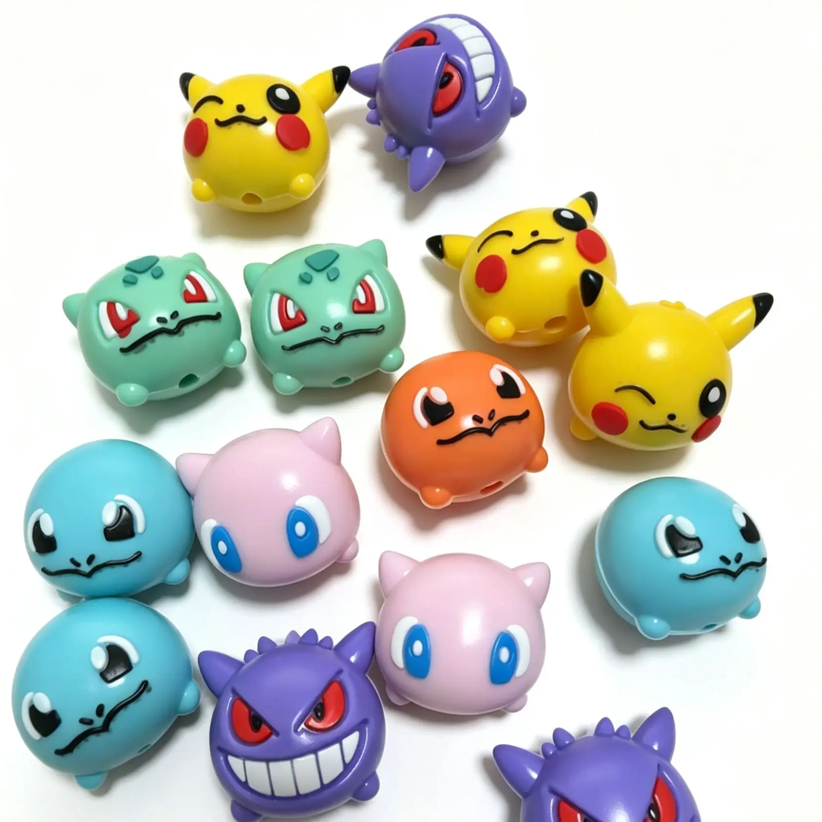 10/20pcs for Pokemon silicone through-hole beaded DIY mobile phone chain keychain beaded pen accessory material
10/20pcs for Pokemon silicone through-hole beaded DIY mobile phone chain keychain beaded pen accessory material