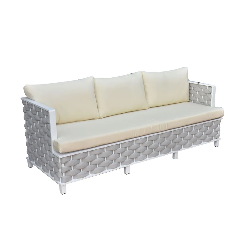 Aluminum alloy sofa indoor and outdoor waterproof rattan furniture courtyard terrace hotel garden rattan chair sofa 
Aluminum alloy sofa indoor and outdoor waterproof rattan furniture courtyard terrace hotel garden rattan chair sofa