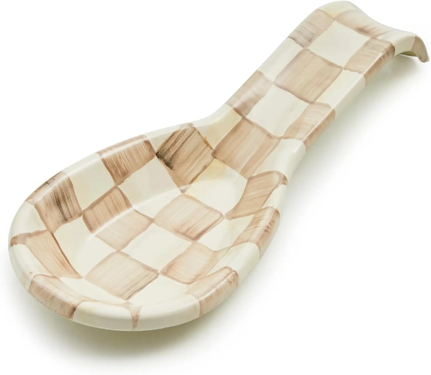 Эмалированная подставка для ложки, держатель для кухонной утвари с коричнево-белым клетчатым дизайном для декора плиты и стойки
Эмалированная подставка для ложки, держатель для кухонной утвари с коричнево-белым клетчатым дизайном для декора плиты и стойки