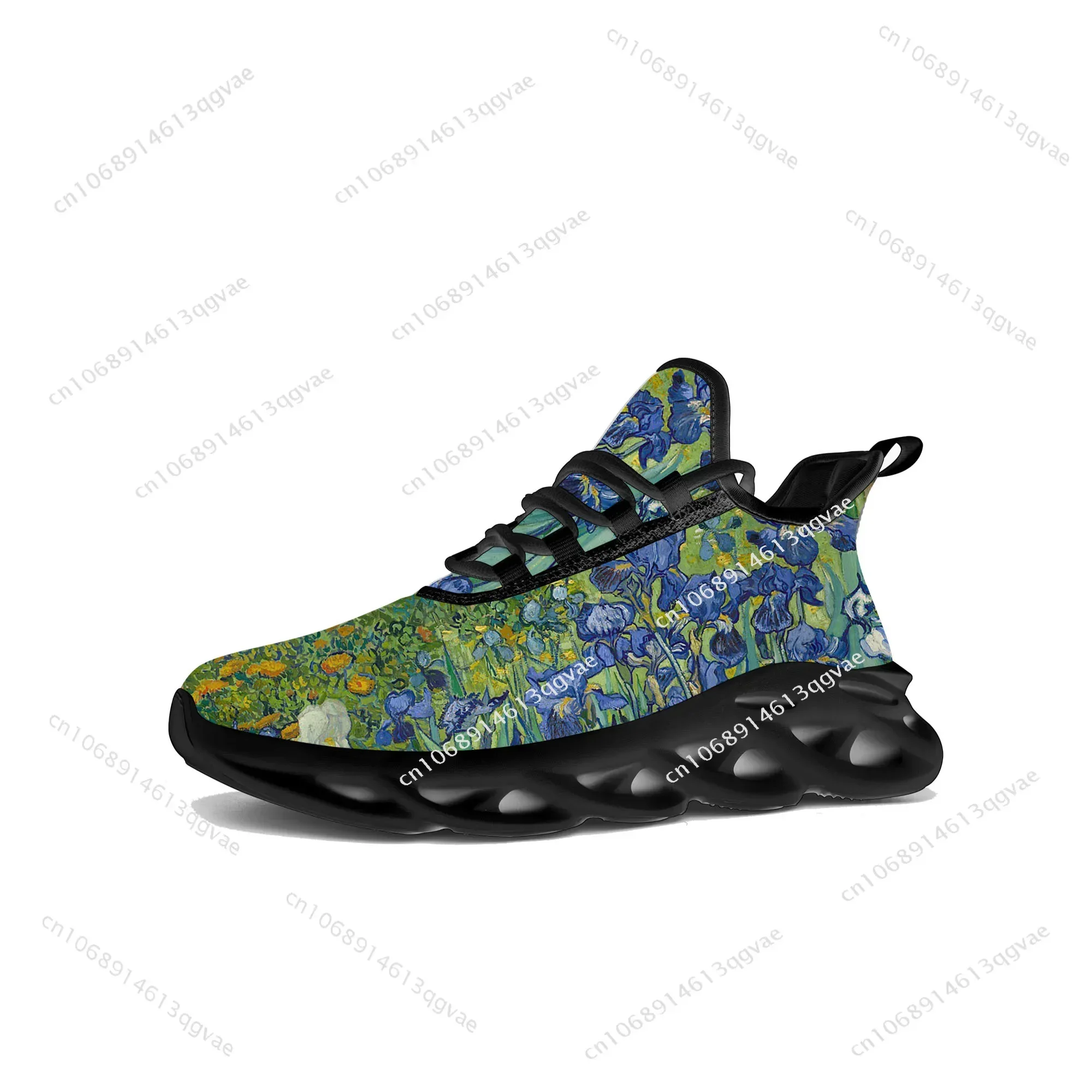 Van Gogh Iris Flower Flats Sneakers Mens Womens Sports Running High Quality Sneaker Lace Up Mesh Footwear Tailor-made Shoe Black
Van Gogh Iris Flower Flats Sneakers Mens Womens Sports Running High Quality Sneaker Lace Up Mesh Footwear Tailor-made Shoe Black