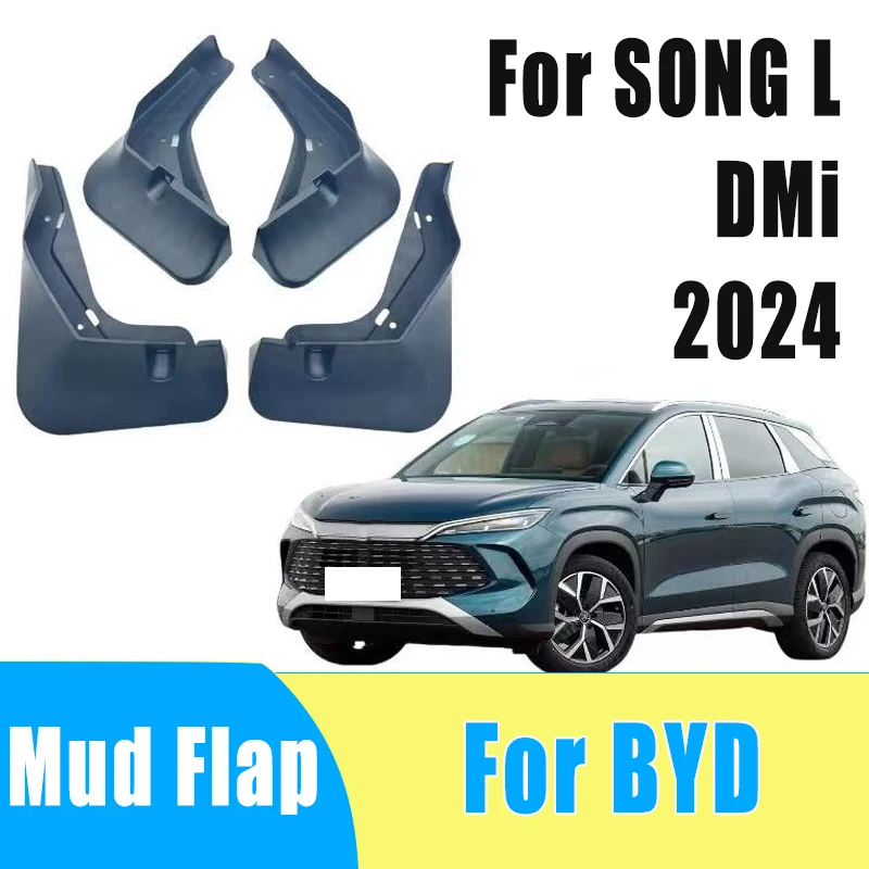 4pcs Automobiles Tire Mudguard Waterproof Prevent Mud Splashing Car Mud Flap Fender Trim Accessories For BYD SONG L DMi 2024
4pcs Automobiles Tire Mudguard Waterproof Prevent Mud Splashing Car Mud Flap Fender Trim Accessories For BYD SONG L DMi 2024