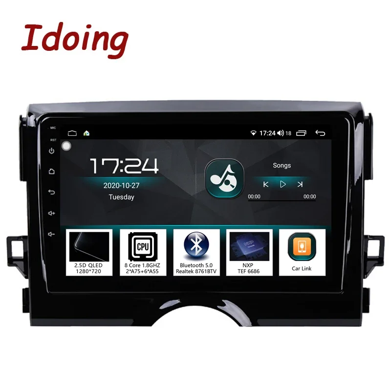 Idoing 9"Car Radio Android Multimedia Player Intelligent Video For Toyota Reiz Mark X 2 X130 2009-2019 Head Unit GPS Navigation
Idoing 9"Car Radio Android Multimedia Player Intelligent Video For Toyota Reiz Mark X 2 X130 2009-2019 Head Unit GPS Navigation