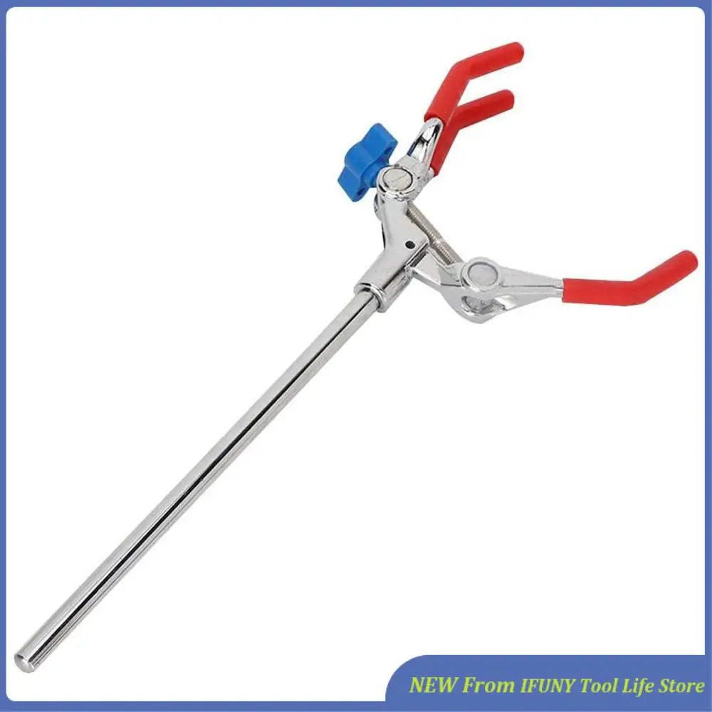 Lab Clamp 28Cm 3 Prong Finger Style Rubber-Coated Head Laboratory Clamp Multifunctional Condenser Beaker Extension Clamp New
Lab Clamp 28Cm 3 Prong Finger Style Rubber-Coated Head Laboratory Clamp Multifunctional Condenser Beaker Extension Clamp New