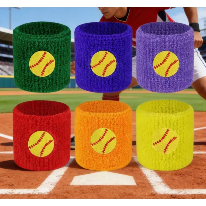 6Pcs Kids Sports Wristbands Colorful Cotton Wristband Sweatband For Children Wrist Protector Football Basketball Tennis Boy Girl
6Pcs Kids Sports Wristbands Colorful Cotton Wristband Sweatband For Children Wrist Protector Football Basketball Tennis Boy Girl