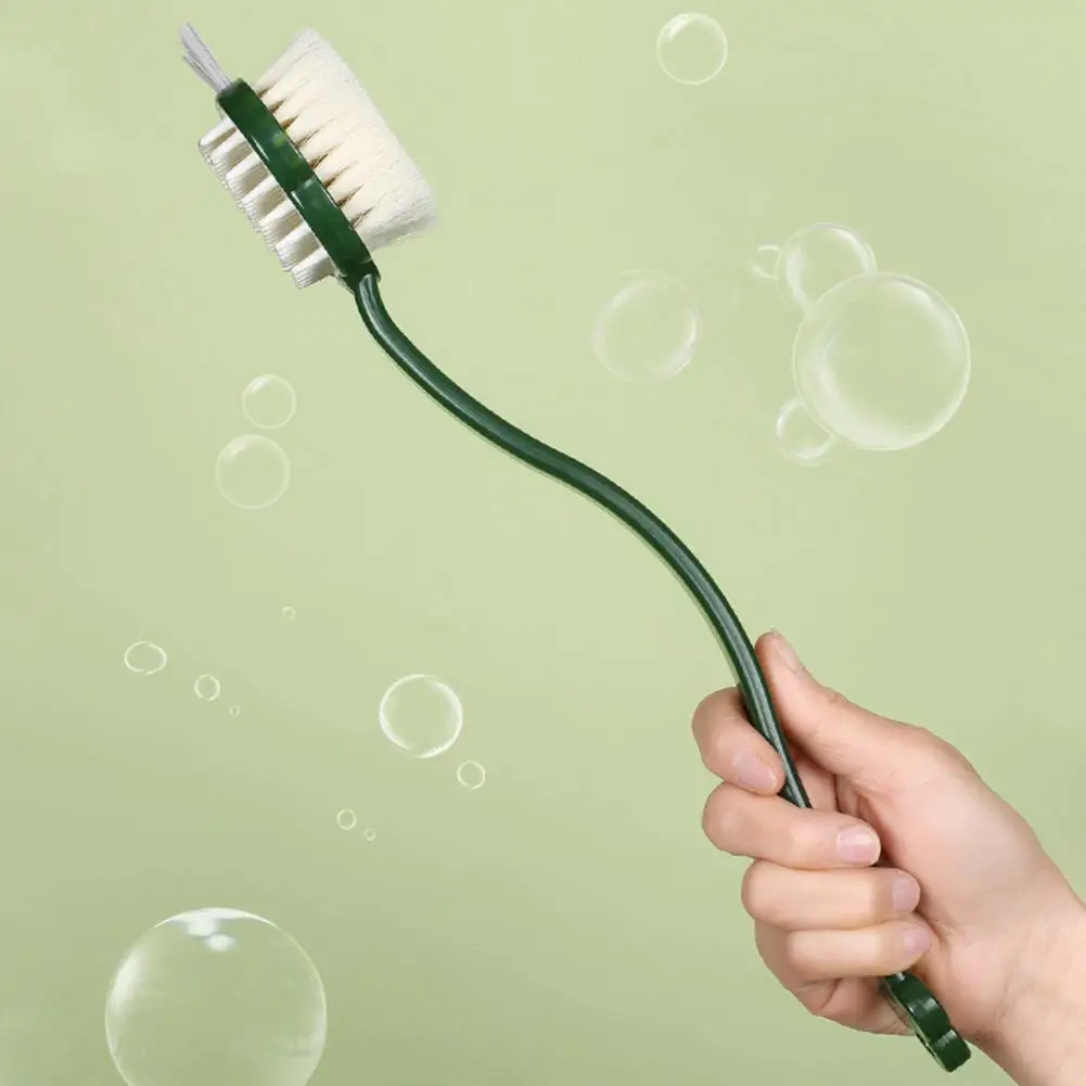 Bath Brush Long Handle Dual-sided Back Scrubber with Soft Bristles for Shower Bath Body Exfoliator Brush for Home Bathroom Firm
Bath Brush Long Handle Dual-sided Back Scrubber with Soft Bristles for Shower Bath Body Exfoliator Brush for Home Bathroom Firm