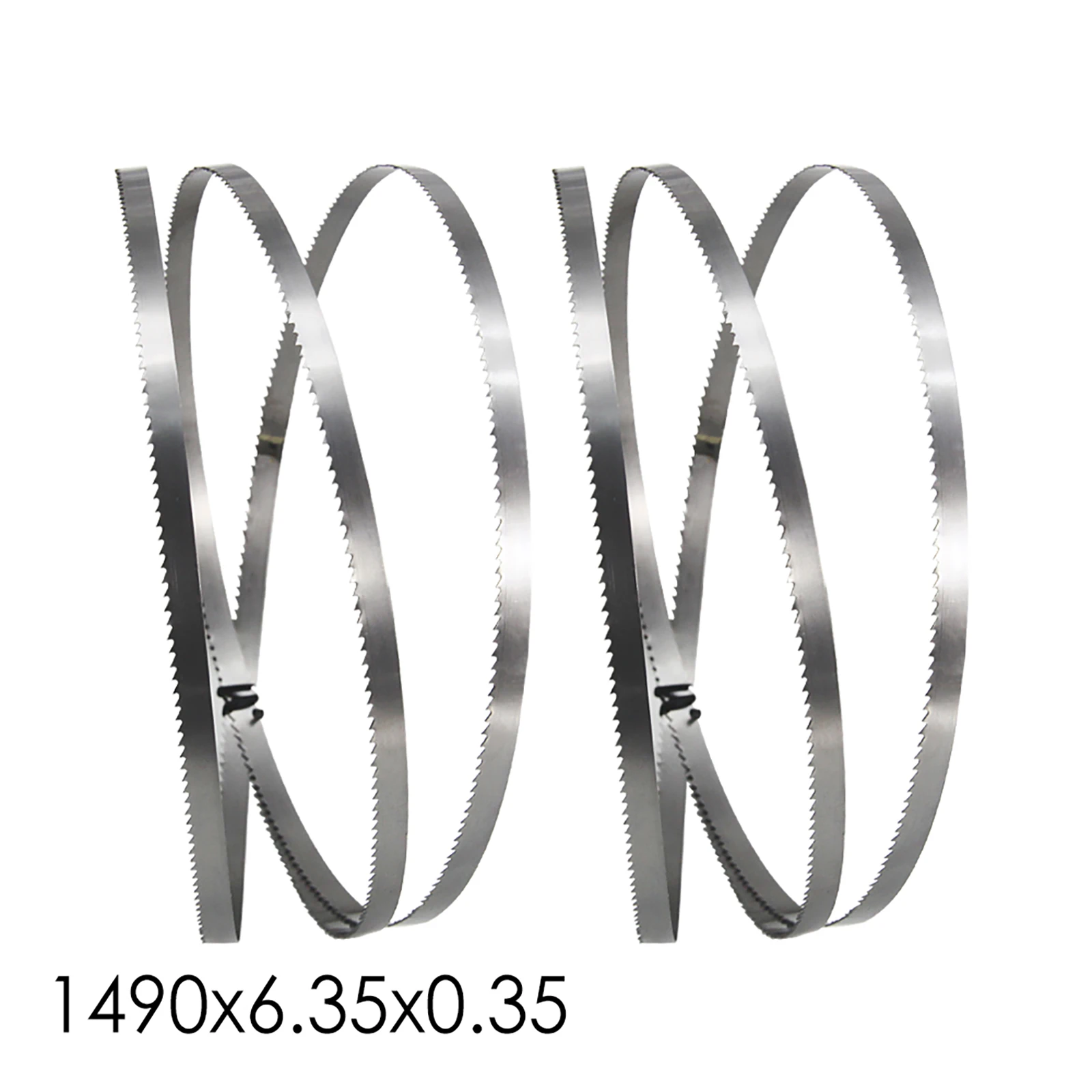 2PCS 1490mm Bandsaw Blades 1490x6.35x0.35mm TPI 10 Power Tool Accessories for Scheppach BASA 1.0 Lumberjack BS200 Wood Band Saw
2PCS 1490mm Bandsaw Blades 1490x6.35x0.35mm TPI 10 Power Tool Accessories for Scheppach BASA 1.0 Lumberjack BS200 Wood Band Saw