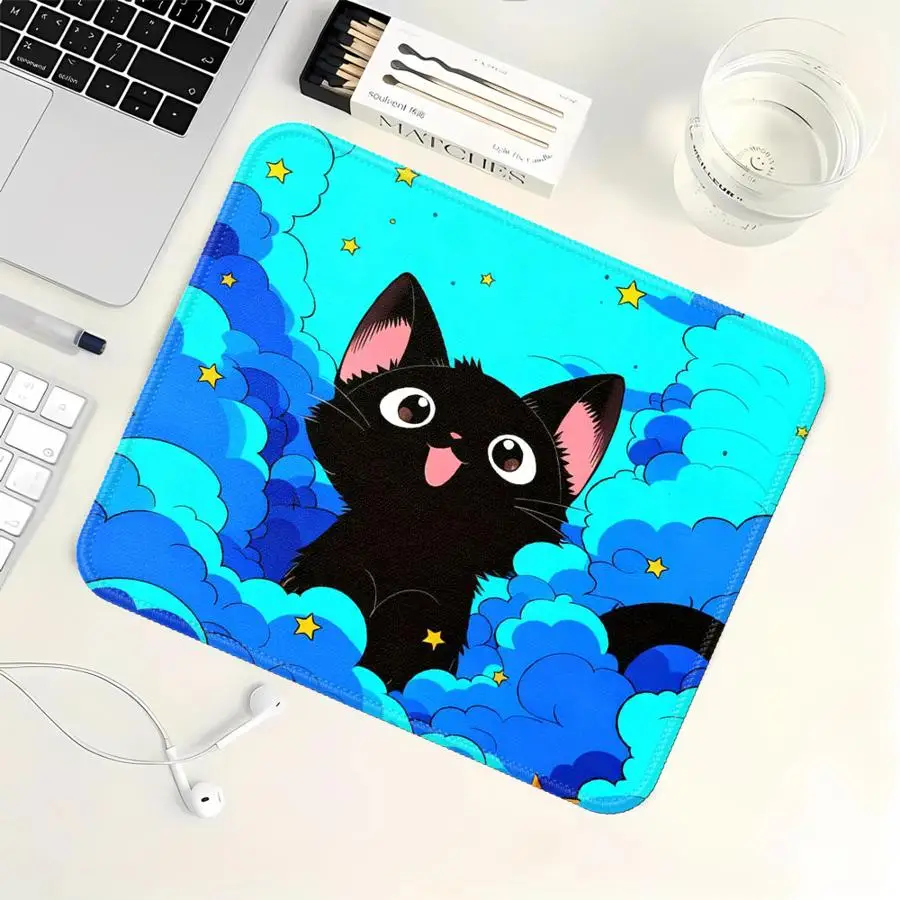 Cute Cloud Cat Mouse Pad overlock Desk accessories Keyboard Computer Laptop Pad office Pad Game Console Pad Anti slip
Cute Cloud Cat Mouse Pad overlock Desk accessories Keyboard Computer Laptop Pad office Pad Game Console Pad Anti slip