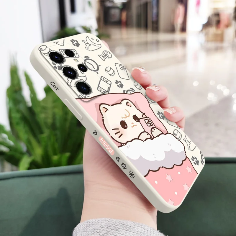 Overnight Cat Phone Case For Samsung Galaxy S24 S23 S22 S21 S20 S10 S10E S9 Ultra Plus FE Note 20 Ultra 10 9 Plus Cover
Overnight Cat Phone Case For Samsung Galaxy S24 S23 S22 S21 S20 S10 S10E S9 Ultra Plus FE Note 20 Ultra 10 9 Plus Cover